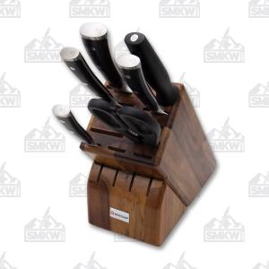Wusthof Classic Ikon 7-Piece Acacia Wood Block Set 002293834764