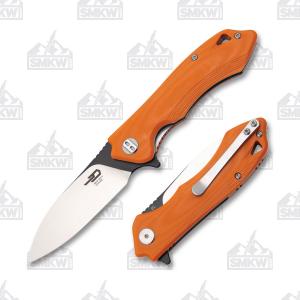 Bestech Beluga Orange D2 Blade G-10 Handle 003236000165