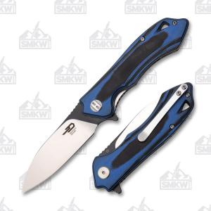 Bestech Beluga D2 Tool Steel Blade Blue and Black G-10 Handle 003236000172