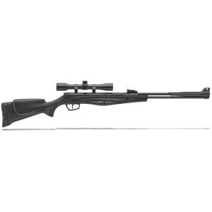 Stoeger S8000-E .177 Cal/1200 FPS Tac Suppressed Airgun Combo w/Advanced Ergonomics Black Synthetic Stock & 3-9x40mm Scope 30433 0037084304335