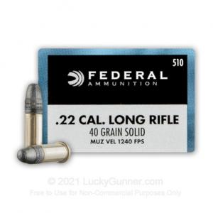 22 LR - 40 Grain LRN - Federal Can Cooler Combo - 1000 Rounds 004544618931