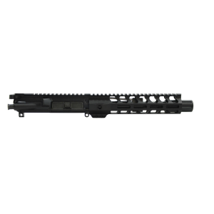 PSA 7.5" 300AAC Blackout 1/8 Phosphate 9" Lightweight M-Lok Upper  With Fluted Flash Can, BCG, & CH - 5165447685 5165447685