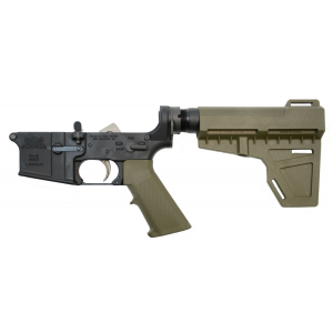 PSA AR-15 Complete Classic EPT Shockwave Pistol Lower - No Magazine - ODG - 5165448043 005165448043