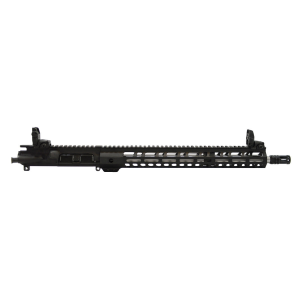 PSA 16" Mid-length 5.56 NATO 1:7 Stainless Steel 15" Lightweight  M-lok Upper With MBUS Sight Set - No BCG or CH - 5165448124 005165448124
