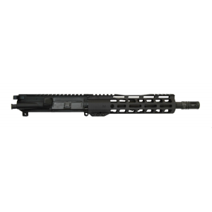 PSA 10.5" Pistol-Length 300AAC Blackout 1/8 Nitride 9" Lightweight M-Lok Upper - With BCG & CH - 5165448349 005165448349