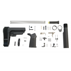PSA SBA3 MOE EPT Pistol Lower Build Kit, Black 005165448657