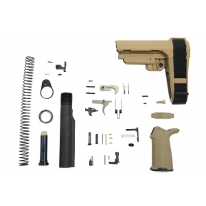 PSA SBA3 MOE EPT Pistol Lower Build Kit, Flat Dark Earth 005165448740