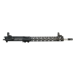 PSA 18" Rifle Length .223 Wylde 1/7 Stainless Steel 15" M-lok Upper With BCG, CH, & MBUS Sight Set - 5165448754 005165448754