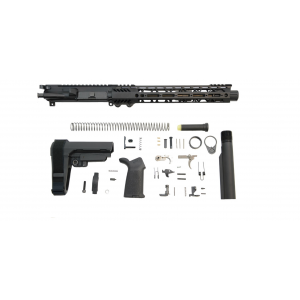 PSA 10.5" Carbine-Length 5.56 NATO 1/7 Nitride 12" Slant M-Lok MOE EPT SBA3 Pistol Kit - 5165448807 5165448807