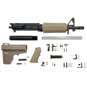 PSA 10.5" 5.56 NATO 1/7" Phosphate Classic Shockwave Pistol Kit, Flat Dark Earth - 5165448969 005165448969