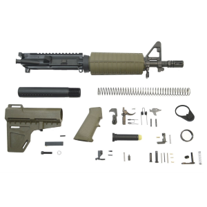 PSA 10.5" 5.56 NATO 1/7" Phosphate Classic Shockwave Pistol Kit, Olive Drab Green - 5165448972 005165448972