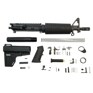 PSA 10.5" 5.56 NATO 1/7" Phosphate Classic Shockwave Pistol Kit, Black - 5165448973 005165448973