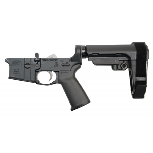 PSA AR-15 MOE+ EPT with SBA3 Adjustable Brace Lower - 5165450684 005165450684