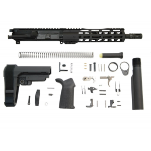 PSA 10.5" Pistol-Length 300AAC Blackout 1/8 Nitride 9" M-Lok MOE EPT SBA3 Pistol Kit 005165490437