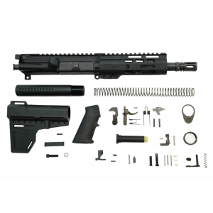 PSA 7.5" Pistol-Length 5.56 NATO 1/7 Nitride 6" Lightweight M-Lok Classic Shockwave Pistol Kit 5165490549