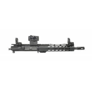 PSA 10.5" 5.56 NATO 1/7 Phosphate 9" Lightweight M-Lok Upper w/ Sig Sauer Romeo 5 & MBUS Sight Set - No BCG or CH 005165490830