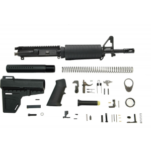 PSA 11.5" 5.56 NATO 1/7 Nitride Classic Shockwave Pistol Kit, Black 005165490921