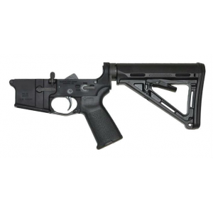 PSA AR-15 Complete Stealth Lower Magpul MOE Edition - Black, No Magazine - 5165500387 5165500387