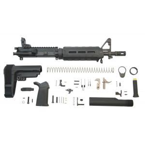 PSA 10.5" Carbine-Length 5.56 NATO 1/7 Phosphate MOE EPT SBA3 Pistol Kit w/MBUS Rear 5165502434