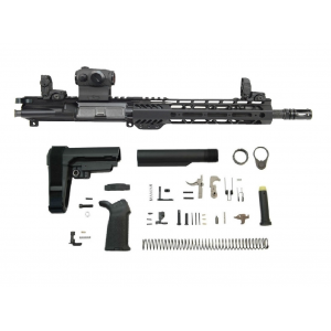 PSA 10.5" Carbine-Length 5.56 NATO 1/7 Phosphate 9" Lightweight M-Lok MOE EPT SBA3 Pistol Kit w/MBUS Sight Set, & Romeo5 005655104176