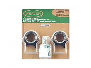 Weaver Detachable Top Mount Medium Rings 0076683490711