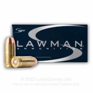 40 S&W - 180 gr TMJ - Speer LAWMAN - 1000 Rounds 0076683539585