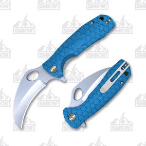 Honey Badger Claw Medium Blue Flipper Linerlock 009710790120