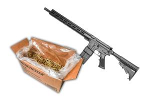 Anderson Compmag 5.56 M-LOK AR-15 Rifle + 1000 rounds of Winchester 5.56 Ammo Bundle 21494
