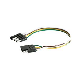 WirthCo Complete Trailer Connector 12in Length 3 Way Flat, 80900