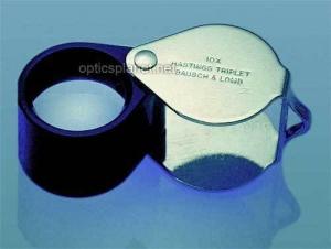 Bausch & Lomb Hastings Triplet Magnifier Loupe, 10x Power 81-61-71
