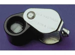 Bausch & Lomb Hastings Triplet Loupe Magnifier Loupe, 20x Power 81-61-81