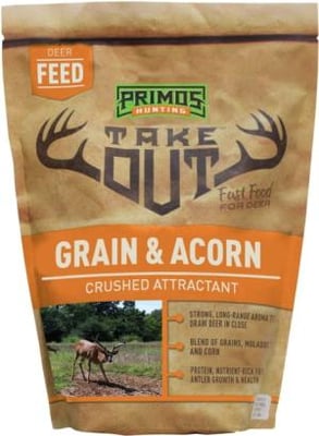 Primos Hunting Take Out Grain & Acorn, Bag, 5lb, 58530