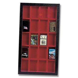 Hardboard Display Case Holds 20 Standard Size Zippo Lighters (Not Included) 010626000063