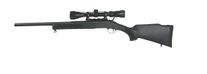 H&R SB2 Handi-Rifle w/Scope 72595, 243 Winchester, 22 in, Black Synthetic Stock, Blue Finish