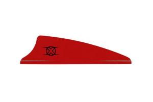 X Vane 3.5 Inch Shield Cut 36 Pack Red 010847219695