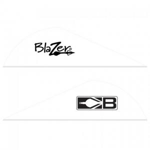 Bohning Blazer Vanes, White 1000 pk., 10833WH2