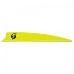 Bohning Bolt Vanes, Neon Yellow 3.5 in. 100 pk., 101034NY35