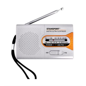 Stansport Emergency AM/FM Battery Operated Pocket Sized Radio, 01-509 011319000605