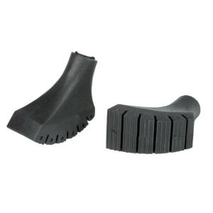 Stansport Trekking Pole Black Replacement Feet, 2 Pack 192459 011319217355