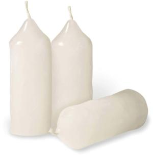 Stansport Lantern Candles - 3 Pack, White, 4.5L x 1W, 228