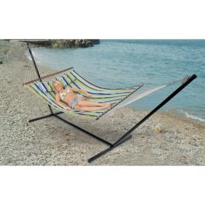 Stansport Antigua Cotton Hammock w/Stand- Double - 78x57in 30900 011319366756