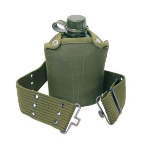 Stansport Plastic Canteen and Cover Set, OD, 1 Quart 48277