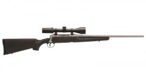Savage AXIS II Xp Bolt Action Rifle Black .308 Win 22-Inch Barrel 4 Rounds AccuTrigger Weaver Kaspa 3-9x40 Scope 22545