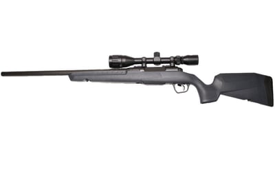 Savage Axis II 6.5 Creedmoor 22" Heavy BBL 4RD Rifle, 4-12x40mm Scope, AccuTrigger, Black 011356583819