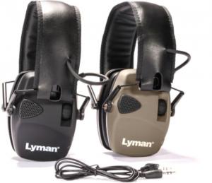 Lyman Electronic Hearing Protection, Black, 3010 011516330109