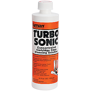 Lyman Turbo Sonic Cleaning Solution - 32oz. - carbon 011516417145
