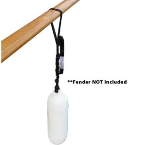Davis Instruments Shockles FenderFriend - Twin Eye - Black, 2450