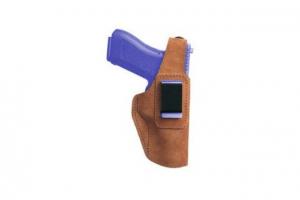 Bianchi 6D ATB Waistband Holster - Rust Suede, Left Hand 19055 013527190550