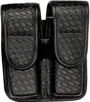 Bianchi 7902 Double Mag Pouch - Hi-Gloss, Chrome 22302