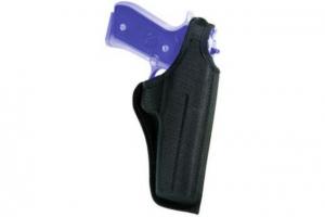 Bianchi 7001 AccuMold Thumbsnap Holster - Black, Left Hand 22401 013527224019